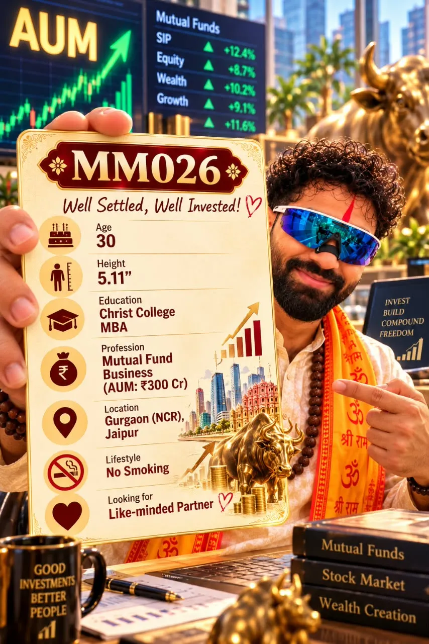 Mutual Fund Business · ₹300 Cr AUM · Gurgaon & Jaipur — profile MM026