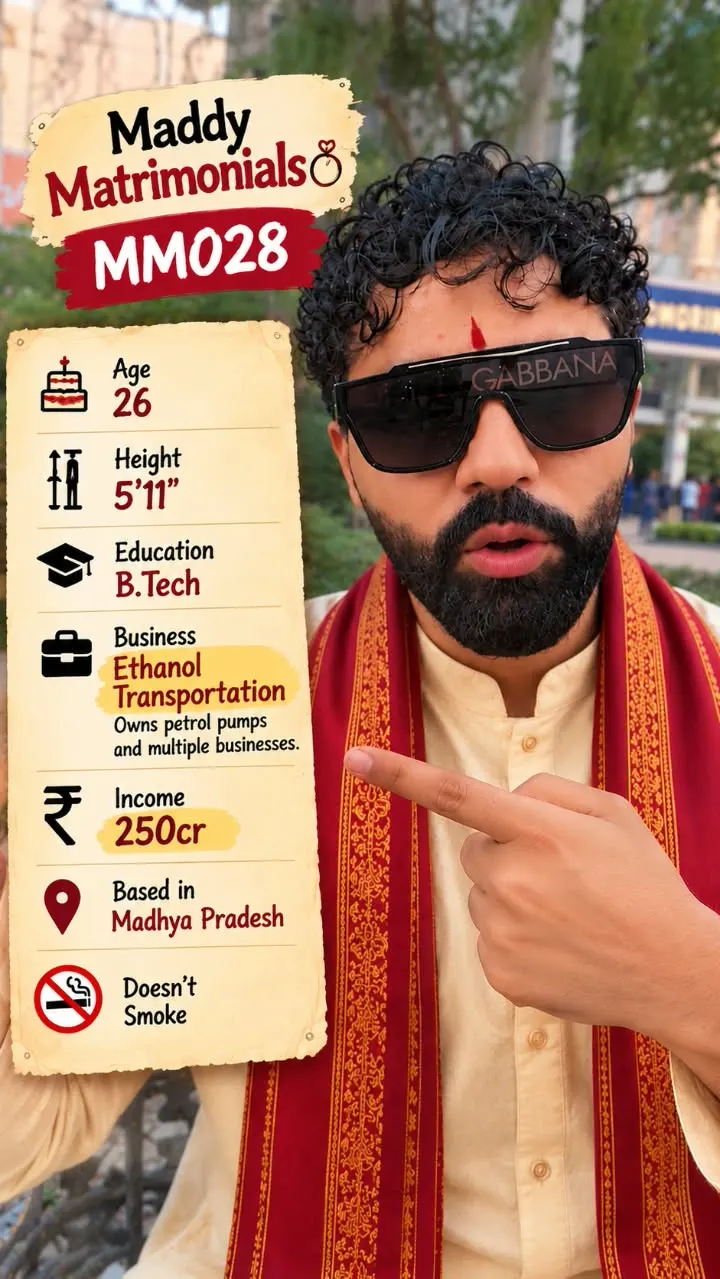 Ethanol Transporter · Petrol Pump Owner · MP — profile MM028