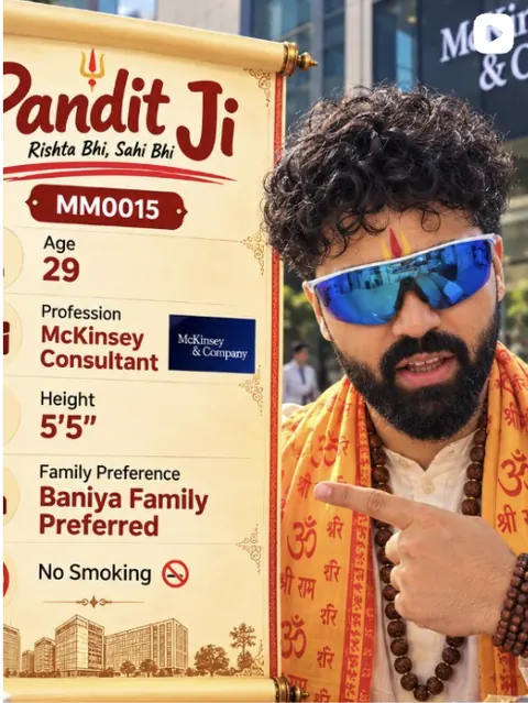 McKinsey Consultant · Baniya family preferred — profile MM015