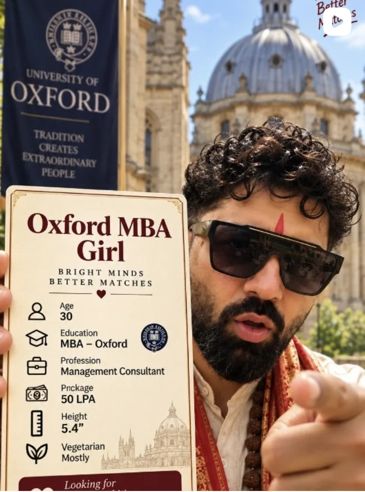 Oxford MBA · Management Consultant · 50 LPA — profile MM004