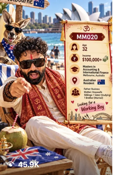 International Rishta · Australian Resident — profile MM020