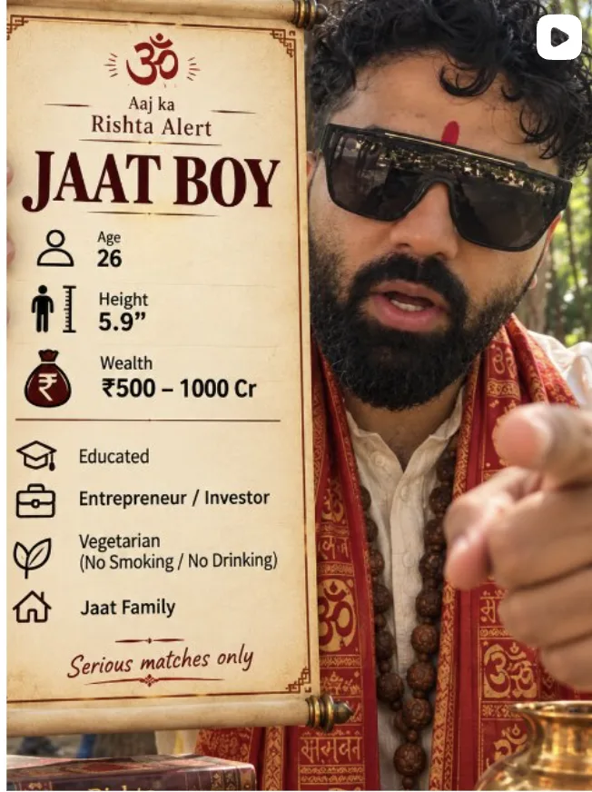 Jaat Boy · Entrepreneur / Investor · Wealth ₹500–1000 Cr — profile MM011